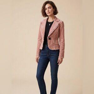Beau Bois Frayed Blazer